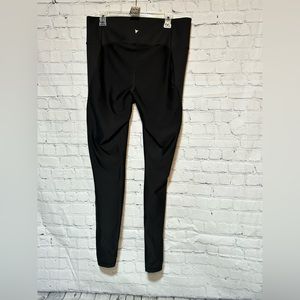 20 Old Navy active power press leggings high rise go dry XL TALL Black